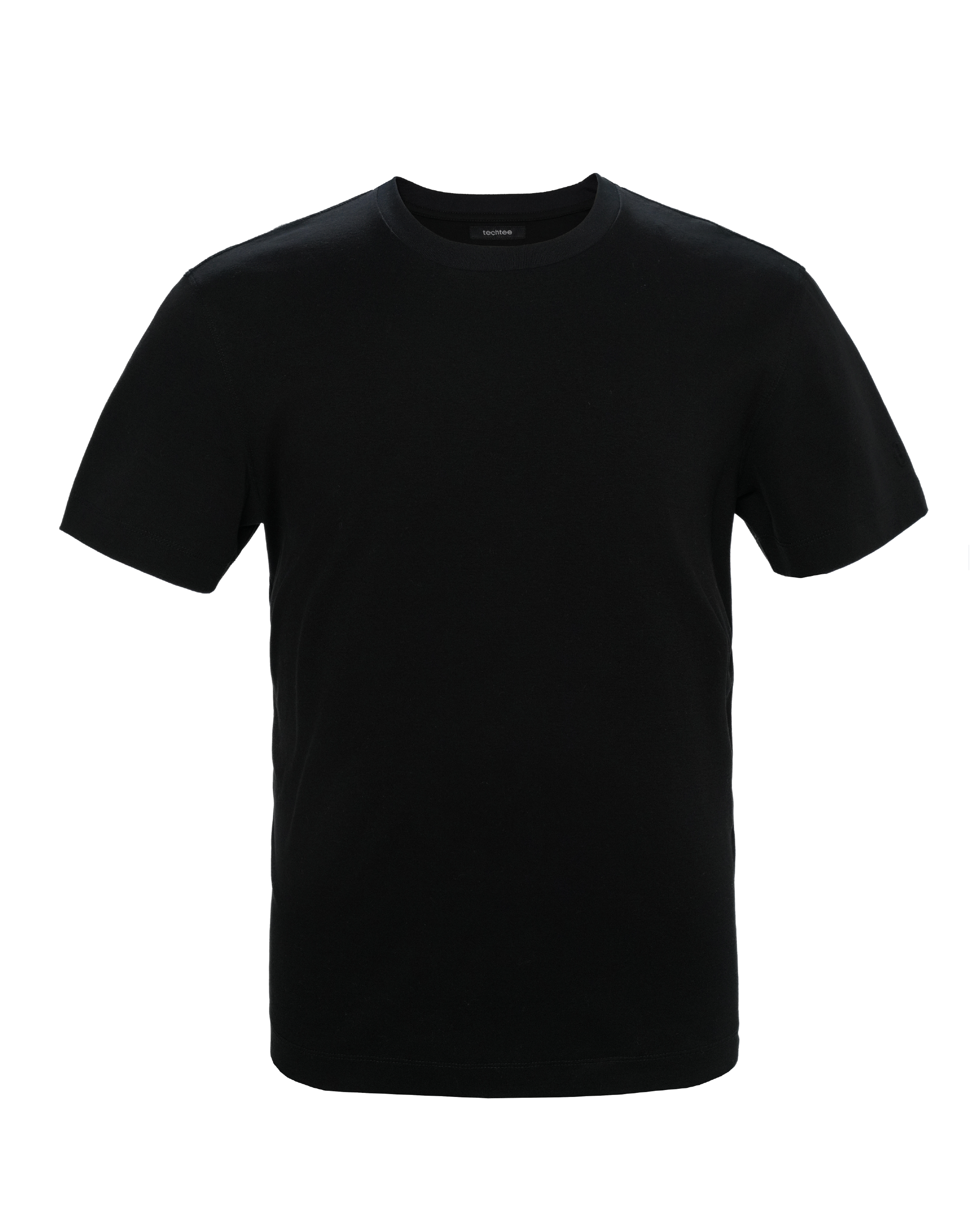 TechTee black tshirt High Quality cotton tee shirts for Men